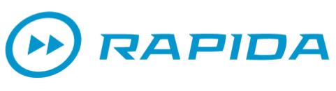 rapida logo blue